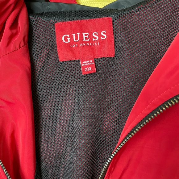 Guess Mike Color-Block Jacket Color: Jet black - Picture 6 of 9